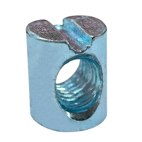 Гайка-бочонок 6х10х12 мм, оцинкованная фото 1