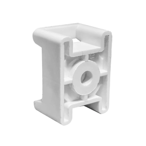 Площадка под стяжку для монтажного пистолета 16х23 мм, белая фото 2