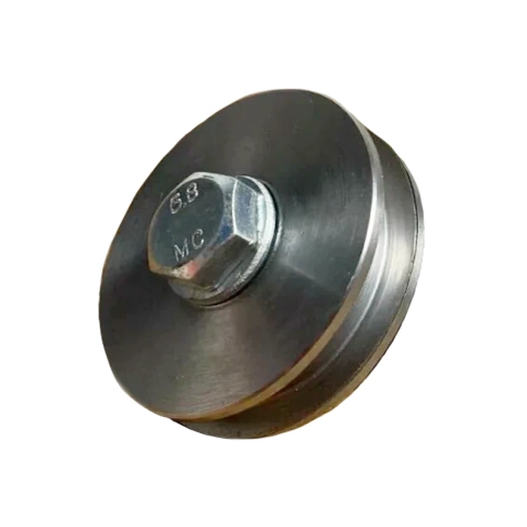 Ролик бельевой d65 мм Р1055 без скобы, металл  фото 1