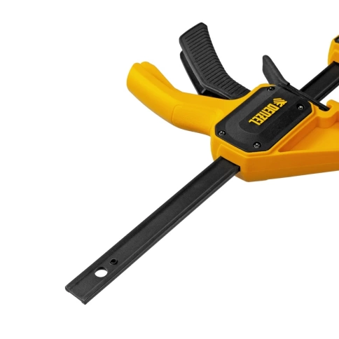 Струбцина тип F усиленная быстрозажимная, нейлоновый корпус 55х150 мм Denzel фото 2