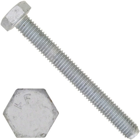 Болт 10х40 мм, DIN933, высокопрочный к.п. 12.9, ОЦ , 10шт. фото 5