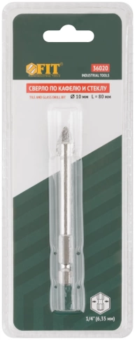 Сверло по кафелю шестигранный U-хвостовик под биту, фото 21