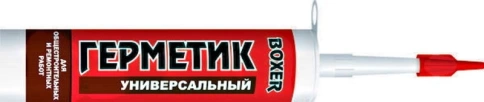 Герметик силиконовый универсальный бесцветный Boxer U, 260 мл фото 1
