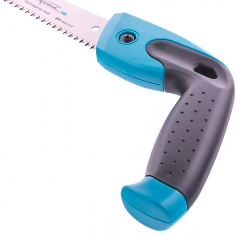 Ножовка по дереву PIRANHA, выкружная,двухкомп.рук.,зуб 3D, каленый зуб, 11-12 TPI 300мм/12" Gross фото 3