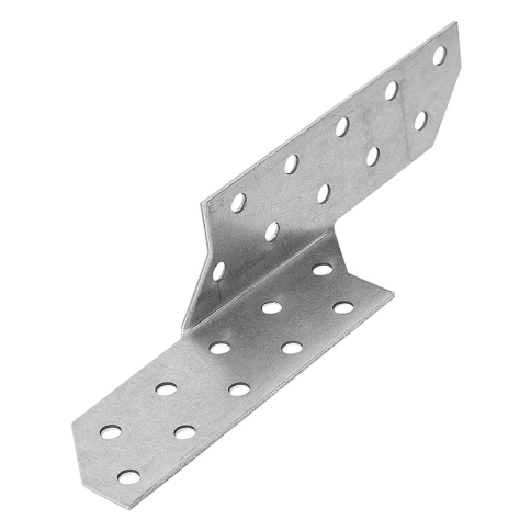 Держатель балки правый 40х210х40 мм, оцинкованный фото 1