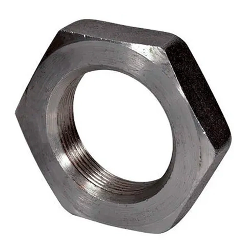 Гайка низкая М12х1,5 мм DIN 439, оцинкованная фото 2