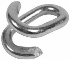 Соединитель цепей М4, оцинкованный, 10 шт. фото 5