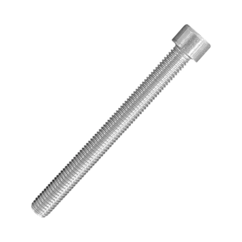 Винт с внутренним шестигранником 8х65 мм класс прочности 8.8 DIN 912 полная резьба, оцинкованный фото 1