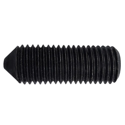 Винт установочный с внутр.шестигр к.п.12.9 DIN914 черный фото 16