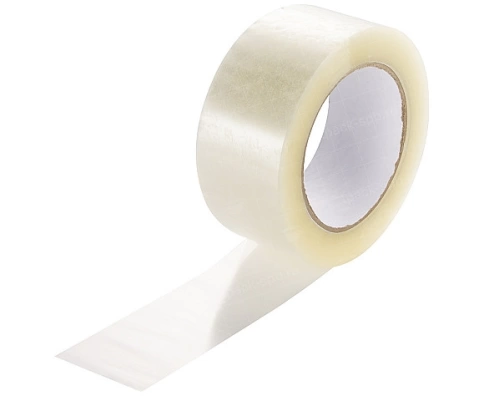 Скотч упаковочный прозрачный, 48 мм х 150 м  фото 1