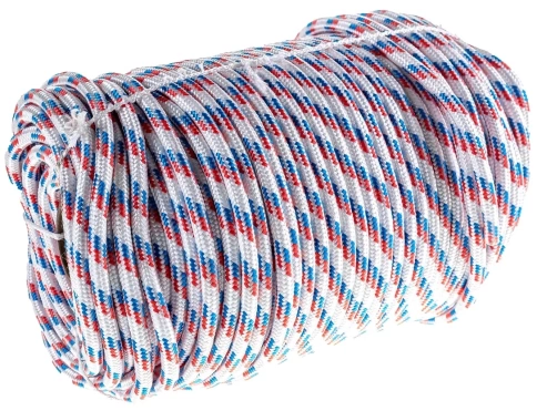 Фал плетеный полипропиленовый с сердечником 10 мм L 100 м 24-прядный Сибртех фото 1