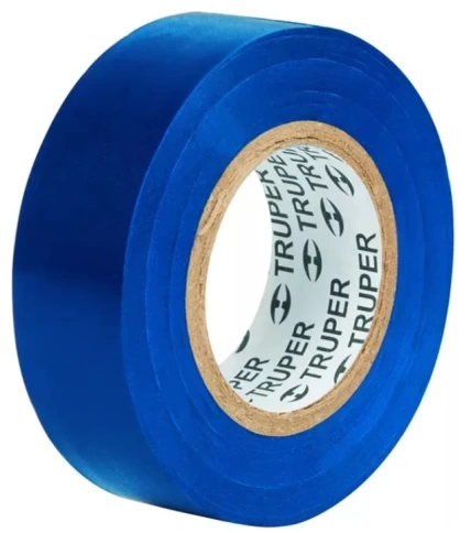 Изолента акрил 19 мм х 9 м М-22Z синяя фото 1