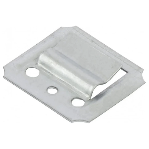 Кляймер с гвоздями №1 оцинкованный фото 1