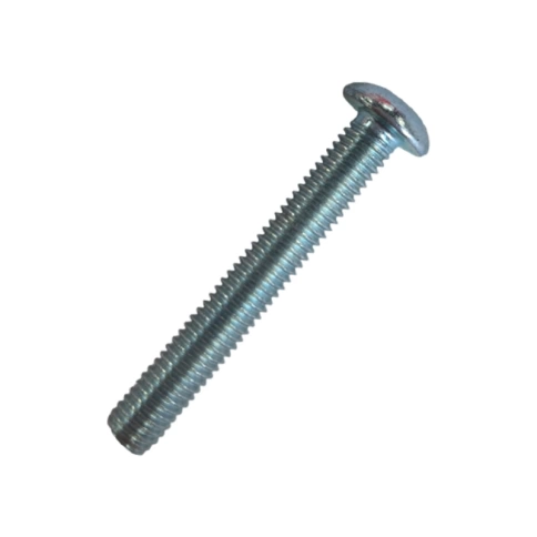 Винт с полукруглой головкой и внутр.шестигр. 8х35 мм ISO 7380-1 класс прочности 10.9, оцинкованный фото 1