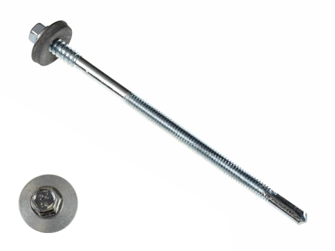 Саморез для сэндвич-панелей 6,3/5,5х75 20шт фото 7