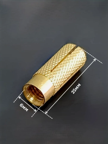 Анкер латунный М6 (6х25 мм) Sormat, 10 шт. фото 2