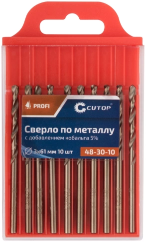 Сверло по металлу Cutop Profi с кобальтом 5%,  фото 51