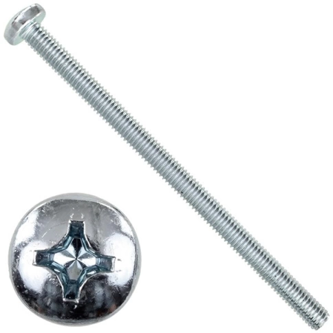 Винт с полукруглой головкой М8х16 ОЦ DIN7985, 100 шт. фото 4