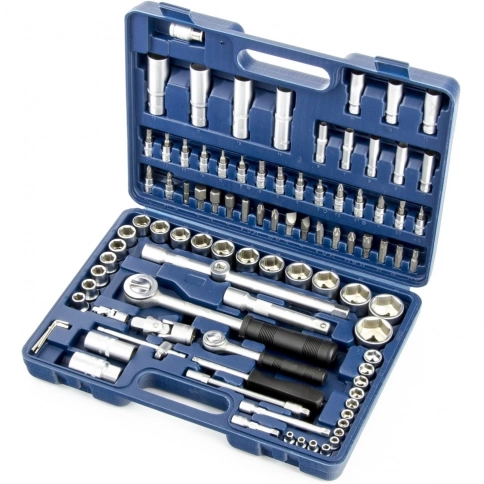 Набор инструментов 94 предмета 1/2, 1/4 Сибртех фото 6