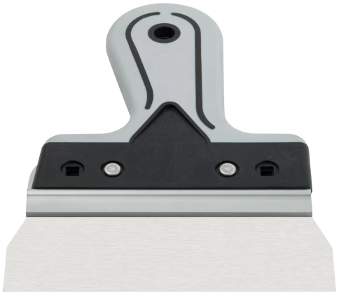 Шпатель фасадный Профи, нержавеющая сталь, прорезиненная ручка фото 7