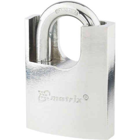 Замок навесной защищенная дужка 60 мм Matrix фото 1