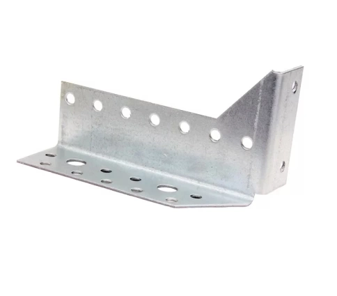 Опора балки правая 25х140х76 мм, оцинкованная фото 1