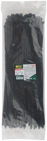 Хомуты нейлоновые черные д/проводов 100шт.  фото 7