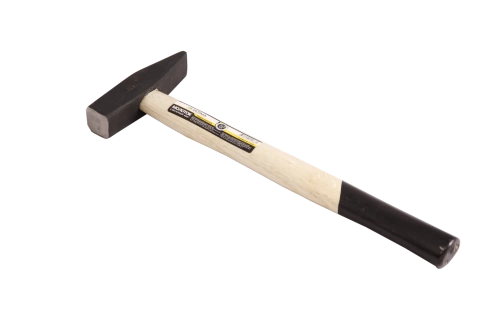 Молоток слесарный, квадр.боек, дерев.рук. Ultima фото 1