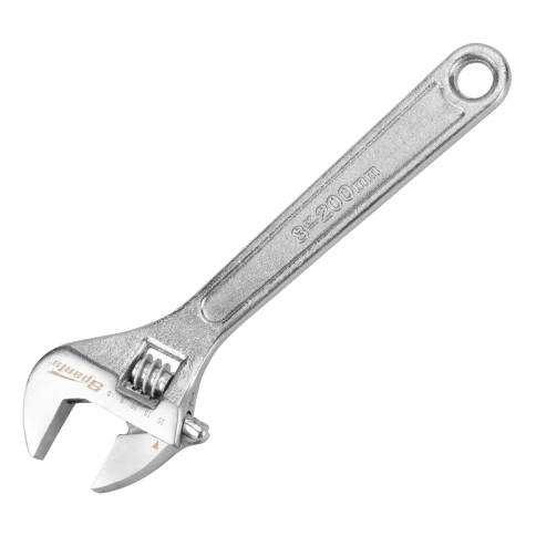 Ключ разводной хромированный 200 мм Sparta фото 1