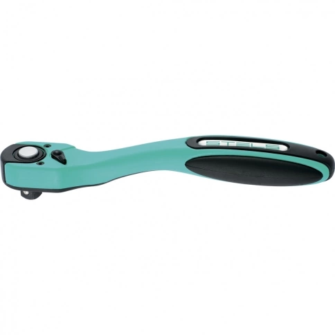 Ключ-трещотка с быстрым сбросом 1/4 CrV 72 зуба 2-комп.рук. Stels  фото 1