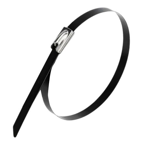 Хомут кабельный 7,9х500 мм сталь ANSI 304 с покрытием фото 1