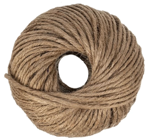 Шпагат джутовый 2,5 мм L 60 м 5-ниточный Сибртех фото 1