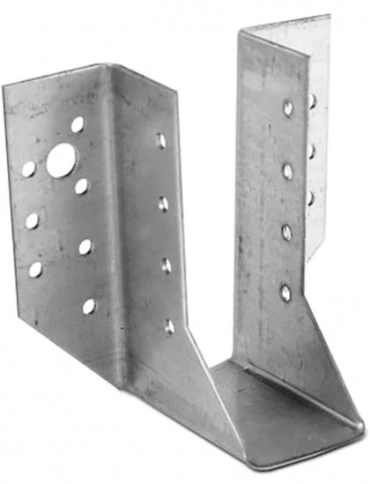 Опора бруса открытая 75х150 мм, оцинкованная фото 1
