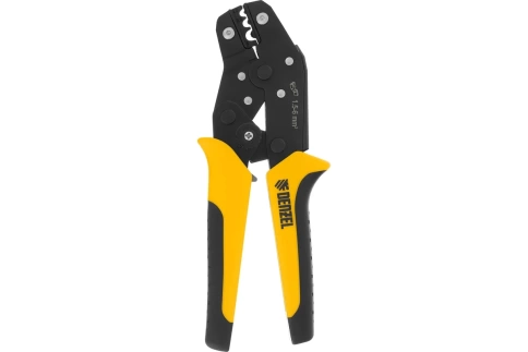 Клещи для обжима неизолир. наконечников НК, НВ разъемов РП 1,5-6кв.мм Denzel фото 1