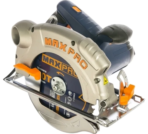 Пила циркулярная 1400 Вт; 4700 об/мин, 185/20 мм, коробка MAX-PRO фото 1