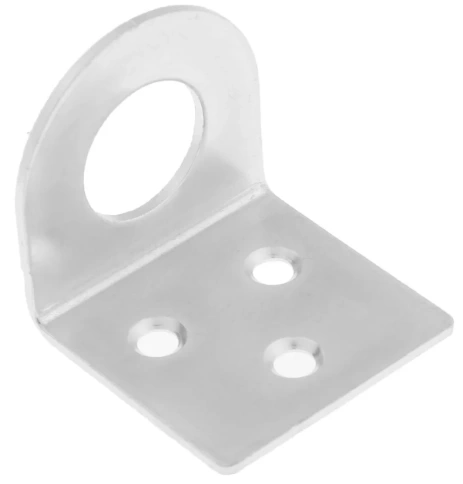 Пробой-ушко гнутое 40х75 мм, оцинкованный фото 2