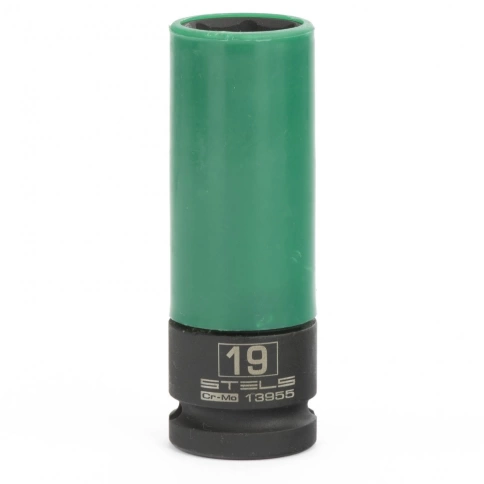 Головка ударная для колес диск 19 мм 1/2 Stels фото 1