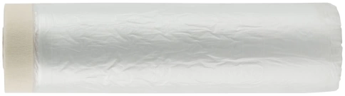 Пленка укрывная, с клейкой лентой 1700мм х 15м, 8 мкм фото 2