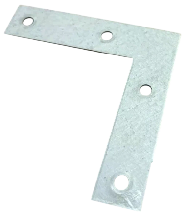 Уголок оконный 30х30х10 мм оцинкованный фото 1