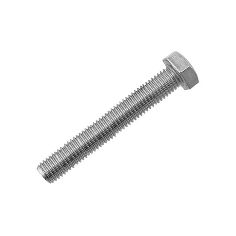 Болт 6х60 мм DIN 933 полная резьба, оцинкованный фото 1