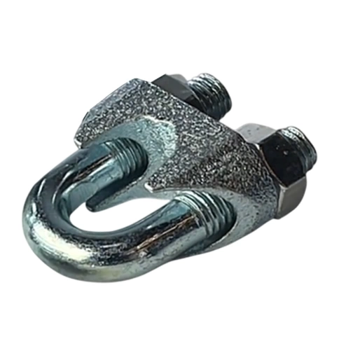 Зажим для стальных канатов М3 DIN 741, оцинкованный фото 1