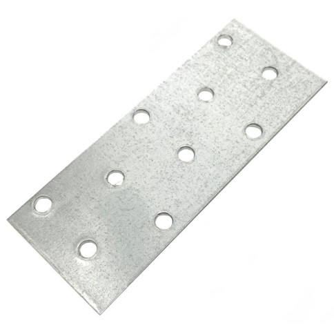 Пластина соединительная 80х240 мм, оцинкованная фото 1