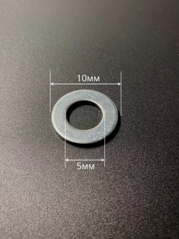 Шайба М5 оцинкованная DIN125 фото 2