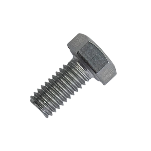 Болт 8х10 мм DIN 933 нержавеющий А2, полная резьба фото 1