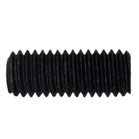 Винт установочный с внутр. шестигранником 10х25 мм, класс прочности 12.9 DIN 913 тупой конец, черный фото 1