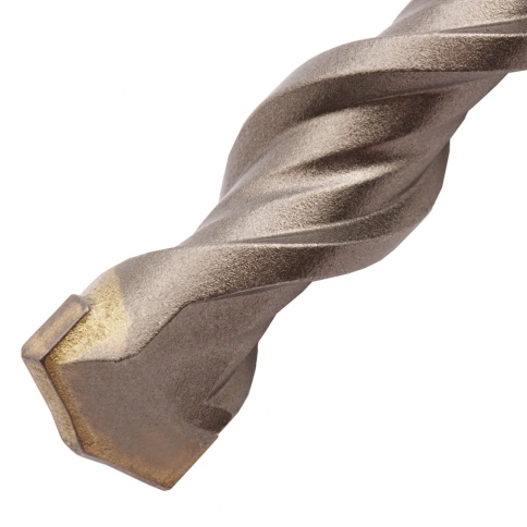 Бур по бетону Cobalt W-tip, двойная спираль, SDS-Plus, 16х210 мм Denzel  фото 2