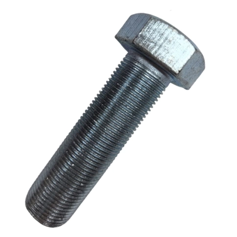 Болт М20х1,5х70 мм класс прочности 10.9 DIN 961, полная резьба, оцинкованный фото 1