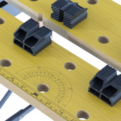 Верстак-тиски 640х520х790 мм портативный Sparta фото 4