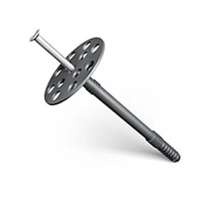 Дюбель для изоляции IZM 10х200 с металлическим гвоздём, 50 шт. фото 1