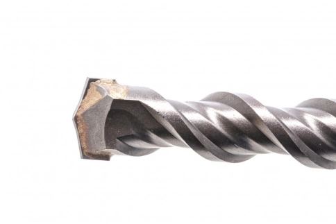 Бур по бетону Cobalt W-tip, двойная спираль, SDS-Plus, 22х310 мм Denzel  фото 2